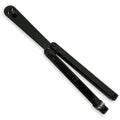Larqety Foldable Plastic Tool, Sturdy and Lightweight, Excellent Balance, Practice Tool for Beginners （Black