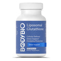BodyBio Liposomal Glutathione - Master Antioxidant for Cellular Protection, Advanced Liposomal Absorption for Detox & Toxin Removal 60 Capsules