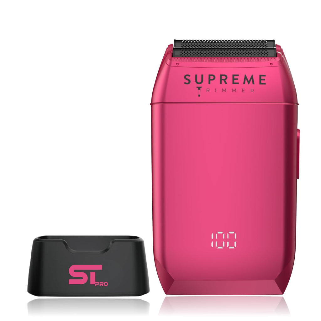 Supreme Trimmer Crunch STF602 – Waterproof Double Foil Shaver for Men | 150 Min Runtime, Wet/Dry Cordless & Corded Electric Razor | Hypoallergenic Foils for Face, Head & Stubble