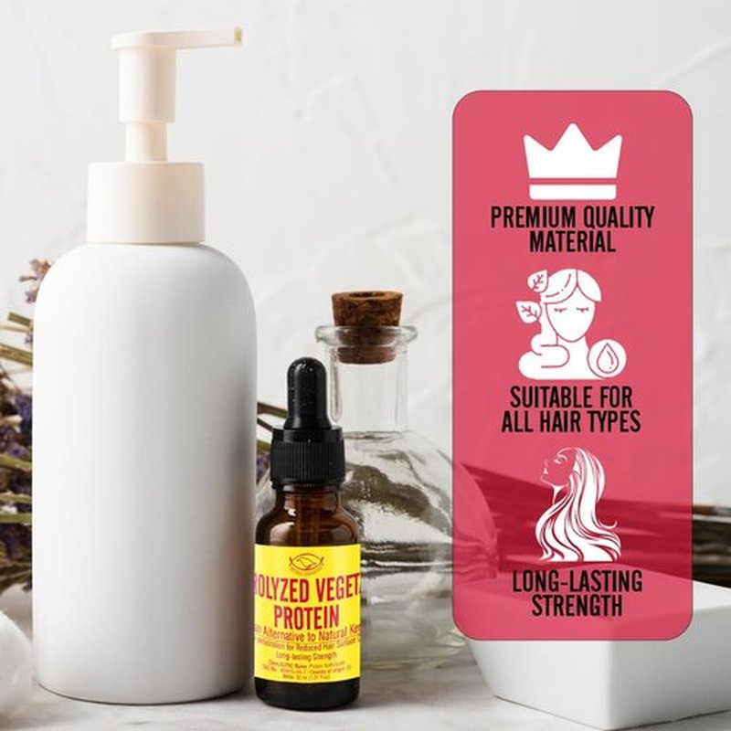 Artekas Innovation - HYDROLYZED VEGETABLE PROTEIN - Liquid - Vegan Alternative to Natural Keratin - for Homemade Cosmetics Shampoos, Conditioners - 1 oz