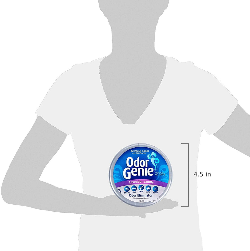 Odor Genie Odor Eliminator with Lavender Vanilla Fragrance-8 oz