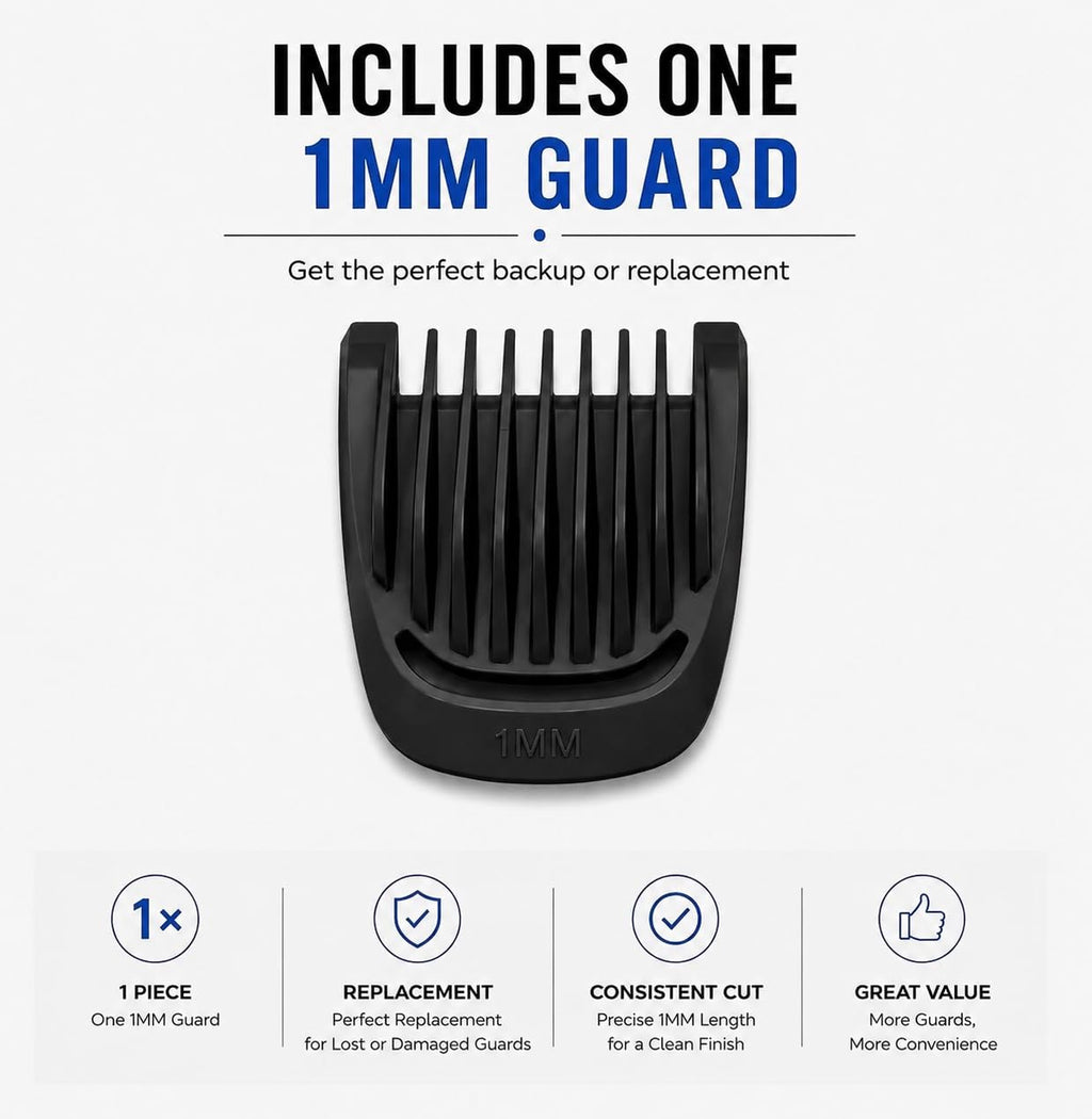 Trimmer 1mm Replacement Beard Stubble Guard Comb for Philips Norelco