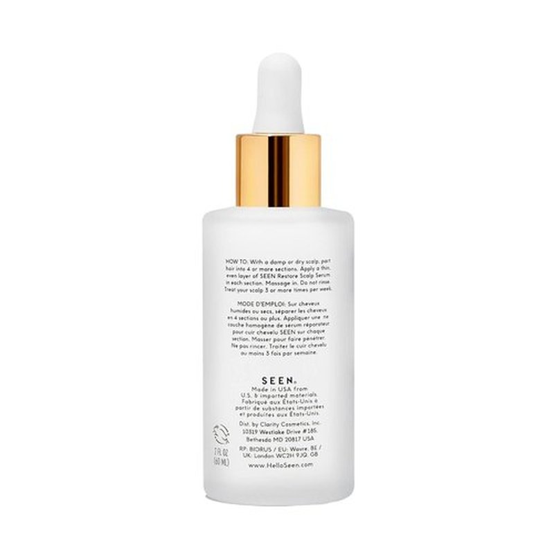 SEEN Restore Scalp Serum - Fragrance-Free Hydrating Formula for Healthy Scalp | Safe for Sensitive Skin