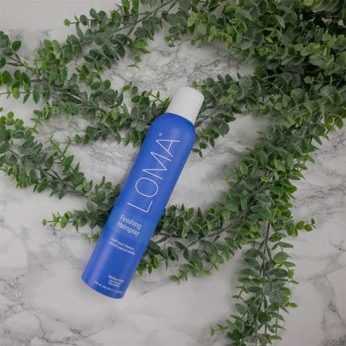 Loma Hair Care Finishing Hairspray - Exotic Melon Scent | 9.1 Oz Blue Bottle
