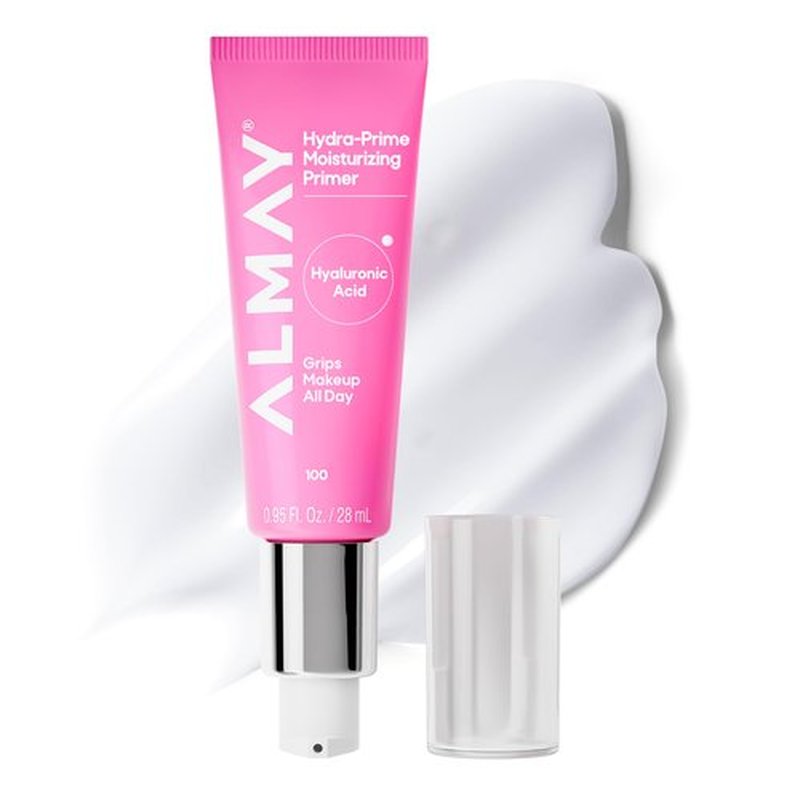 Almay Hydra-Prime™ Moisturizing Primer, Hydrating, Long-Lasting Makeup, Cruelty-Free, Skin-Smoothing, 100, 0.95 fl oz
