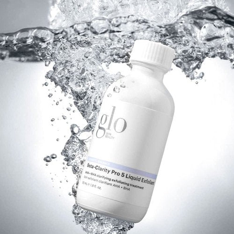 Glo Skin Beauty Beta-Clarity Pro 5 Liquid Exfoliant - AHA + BHA Clarifying Treatment, 1.8 Fl Oz