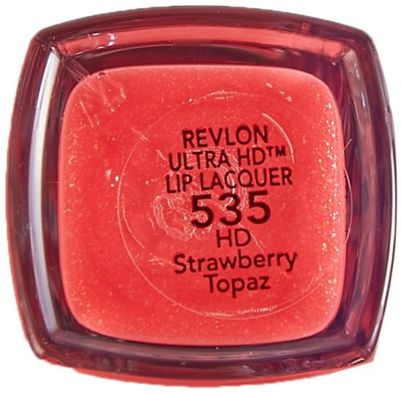 Revlon Ultra HD Lip Lacquer, HD Strawberry Topaz