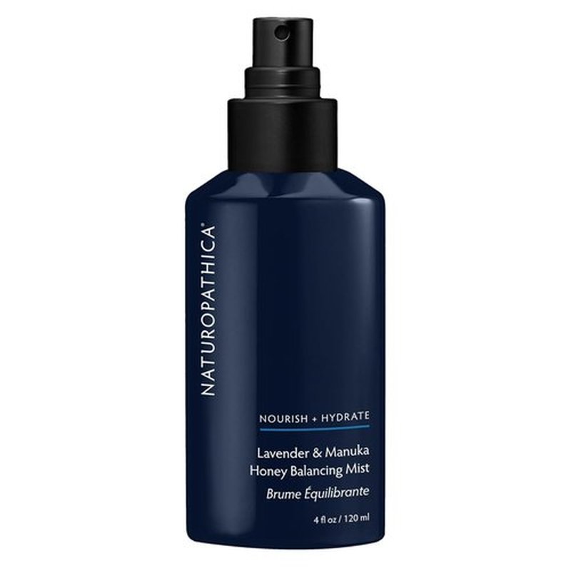 Naturopathica Lavender & Honey Balancing Mist - Hydrating Facial Toner for Calm, Refreshing Skin - Vegan, 4.0 oz.