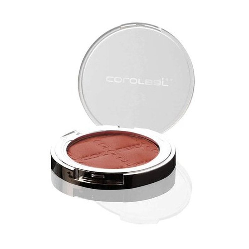 Colorbar Cheekillusion Blush - Lightweight Silky Powder Blush - Long-Lasting Buildable Color - 016 Sweet Scarlet - 0.14 oz