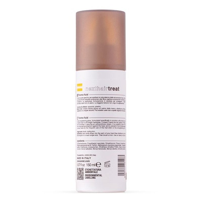 NAPURA Heat Protectant & Flat Iron Treatment (5.07 fl oz) - Hair Smoothing Thermal Fluid - Exceptional Silkiness, Softness, and Shine with Active Shine Technology and Vitamin E