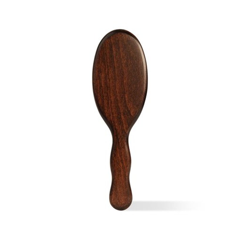 BUR BUR Mermaid Brush - Wet Detangling Hair Brush with Wooden Handle & Flexible Bristles | Scalp Massaging