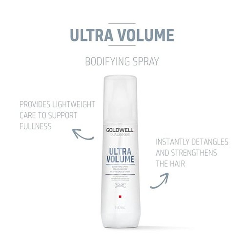 Goldwell Dualsenses Ultra Volume Bodifying Spray - Boosts Hair Volume | 150mL