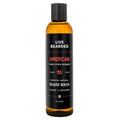 Live Bearded Beard Wash - All-Natural Water-Based Cleanser for Gentle Deep Clean - 8 fl oz | American Scent: Cedar, Vetiver, Bergamot