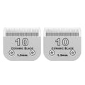 10# Grooming Ceramic Pet Clipper Blades Compatible with Andis & Oster A5