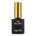 APRÉS Non-Wipe Matte Top Gel Coat - 15ml | Soak Off Gel Nail Polish for a Flawless Matte Finish