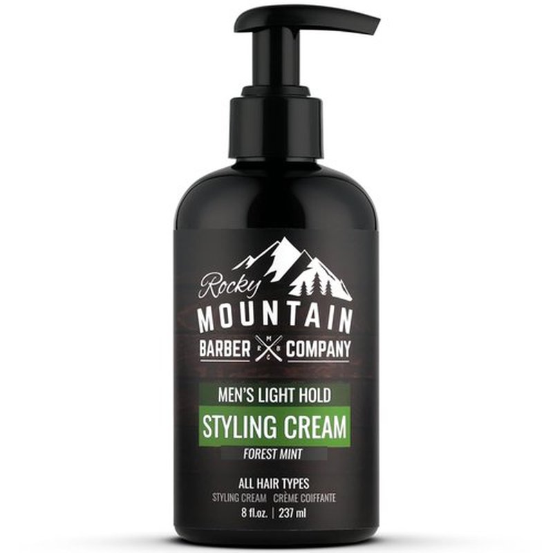 Skiennix Men’s Hair Styling Cream - Quick Styling with Light Hold & Low Shine - 8 oz | All Hair Types, Fragrance-Free