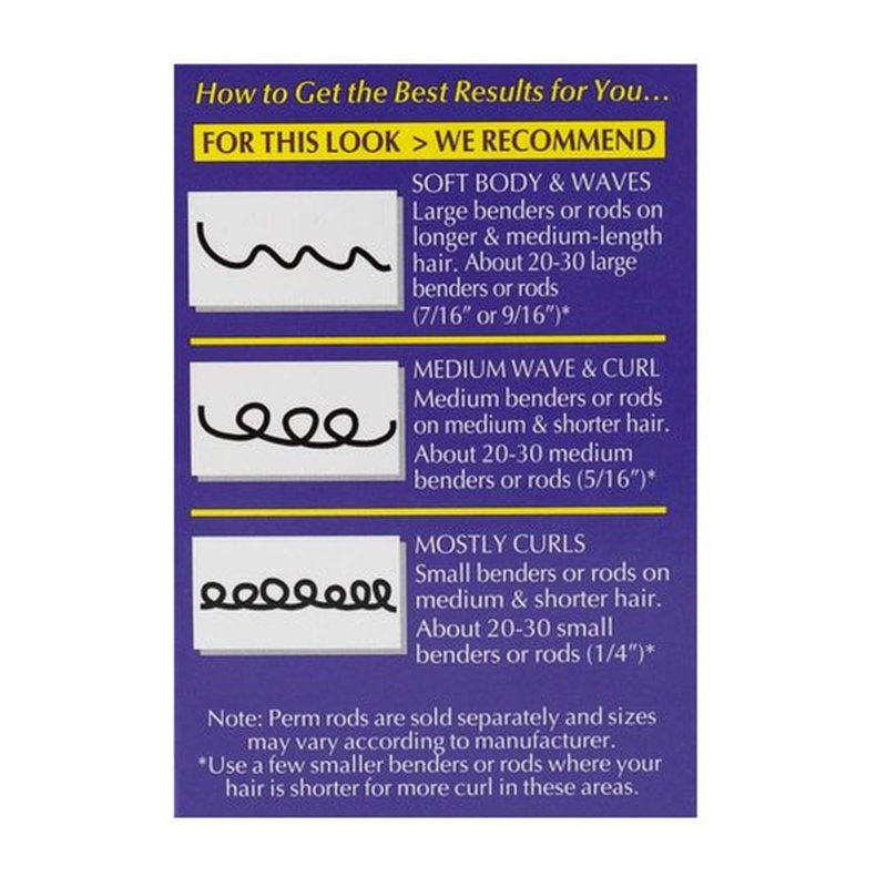 Ogilvie Salon Styles Professional Conditioning Perm Kit - Perfect for Color-Treated Hair - 1 Application
