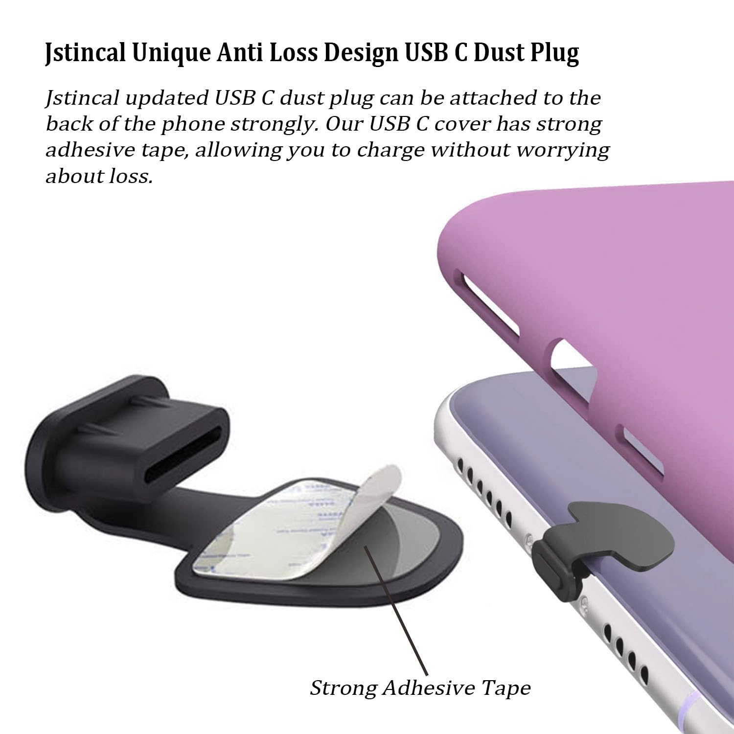8PCS USB Type C Anti Dust Plugs Cover, C-Type Port Dust Plug, USB C Dust Cover, Anti-Lost USB C Charging Port Dust Covers Protectors for iPhone 15 16 17 Plus/Pro/Max, with Speaker Mesh Cover