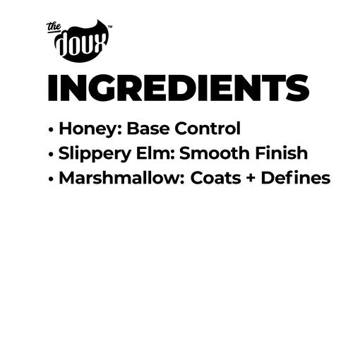 The Doux 808 Base Curl Defining Gel for Natural Hair – Medium Hold Styling Gel with Honey, Aloe & Marshmallow Root – Anti-Frizz Curl Enhancer for Wash and Go, Twist-Outs, TWA & All Curl Types
