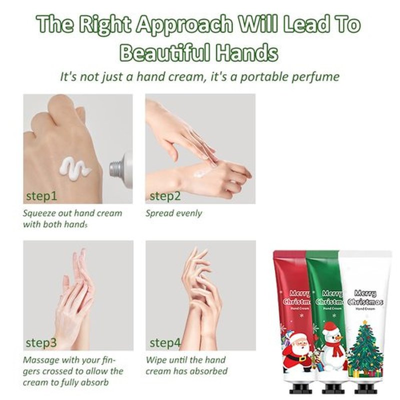 Aaiffey Hand Cream Gifts Set For Women Teens Christmas Gifts, Hydrating Lip Balm Stocking Stuffers Moisturizing Mini Hand Lotion And Lips Care Cream Set (8 PCS)