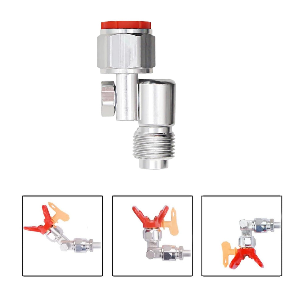 235486 7/8 Inch Thread for 180 Degree Rotation Airless Paint Spray Gun Swivel Joint