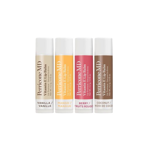 Perricone MD Vitamin E Lip Balm - Nourishing Hydration for Soft Lips | 4 Count