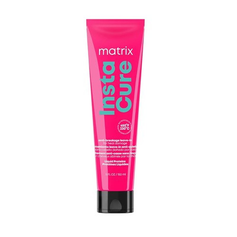 Matrix Instacure Leave-In Hair Treatment - Anti-Breakage Formula with Heat Protection | 5.1 Oz, Vegan & Sulfate-Free