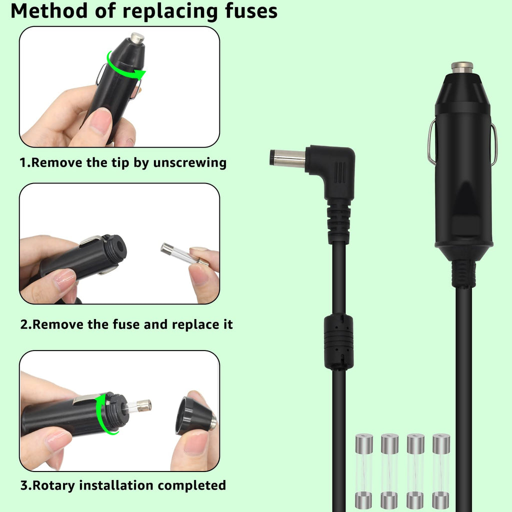 Norward Compatible with Inogen One g2 g3 g4 g5 Car Charger for Inogen One G5 Accessories Power Cord Replace BA-306 BA-301 BA-302 BA-303 Portable Oxygen Concentrator