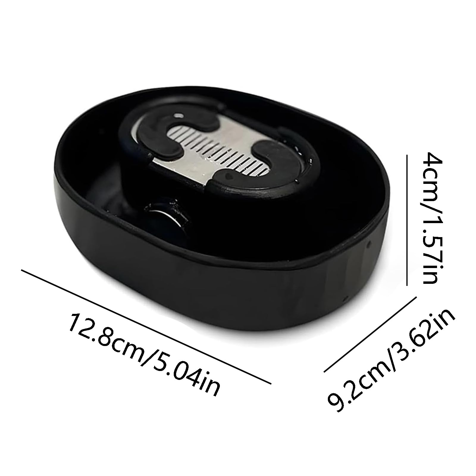 1 Pack Razor Rinser, Manual Push-Type Razor Rinser, Shaving Razor Rinser Cleaner, Clean Your Razor Efficiently, Save Water, and Ditch The Sink, with 1 Shaver and 1 Shaving Cream (Clear)