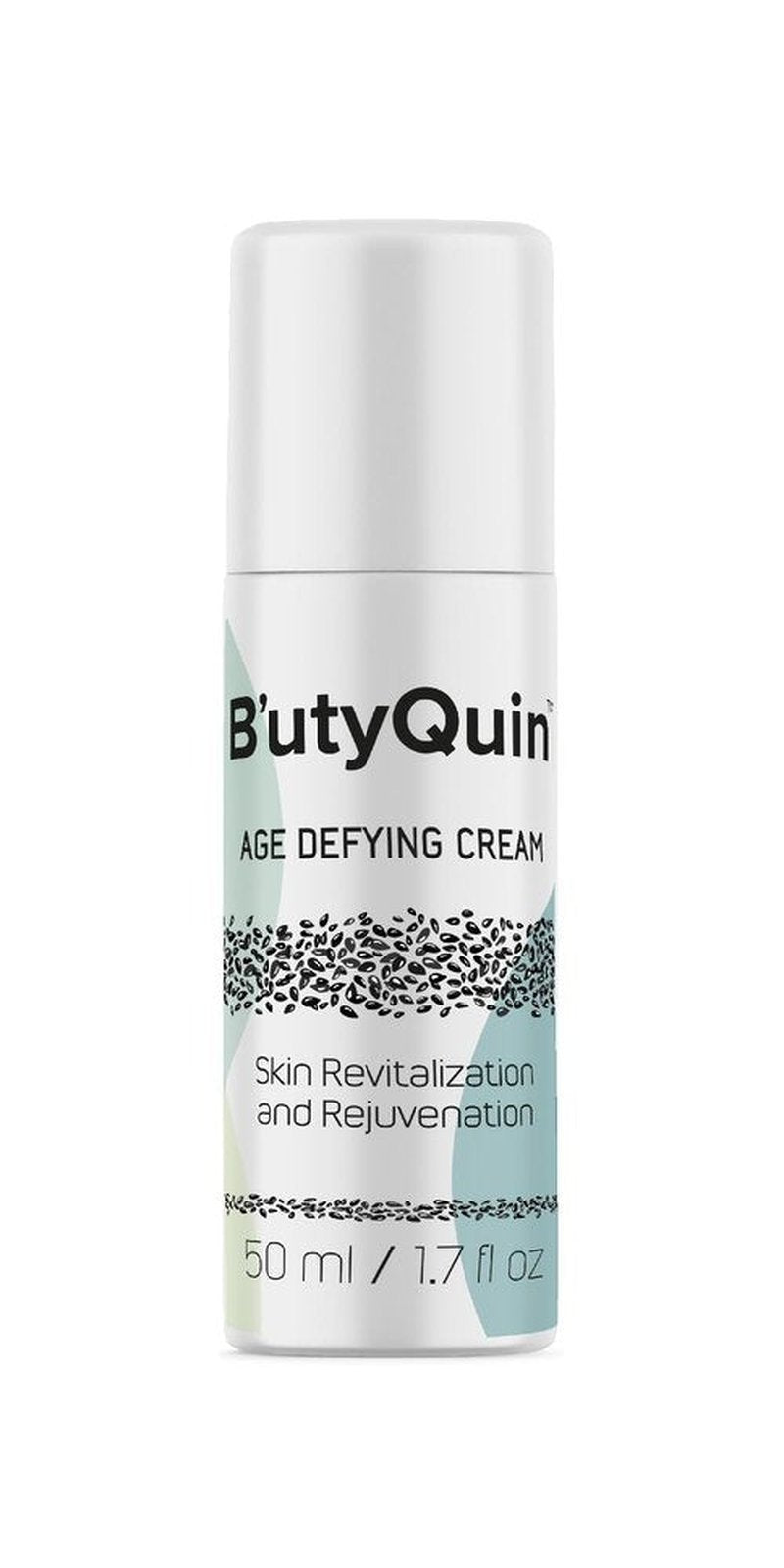 B’utyQuin Anti Aging Premium Face Cream | Face Moisturizer For Aging Skin Powered By Full Spectrum, Cold Pressed Black Seed Oil, Jojoba Oil & Shea Butter | Anti Aging Moisturizer For Face, 1.7 fl oz