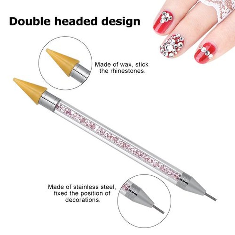 Nails Decorations Art Supply Nail Art Accessories Nail Stickers Nail Design Nail Art Rhinestones Nail Art Decals Nail Gems Nail Art Supplies Tools and Nail Art Kit With Dotting Tool And Tweezers (#22)