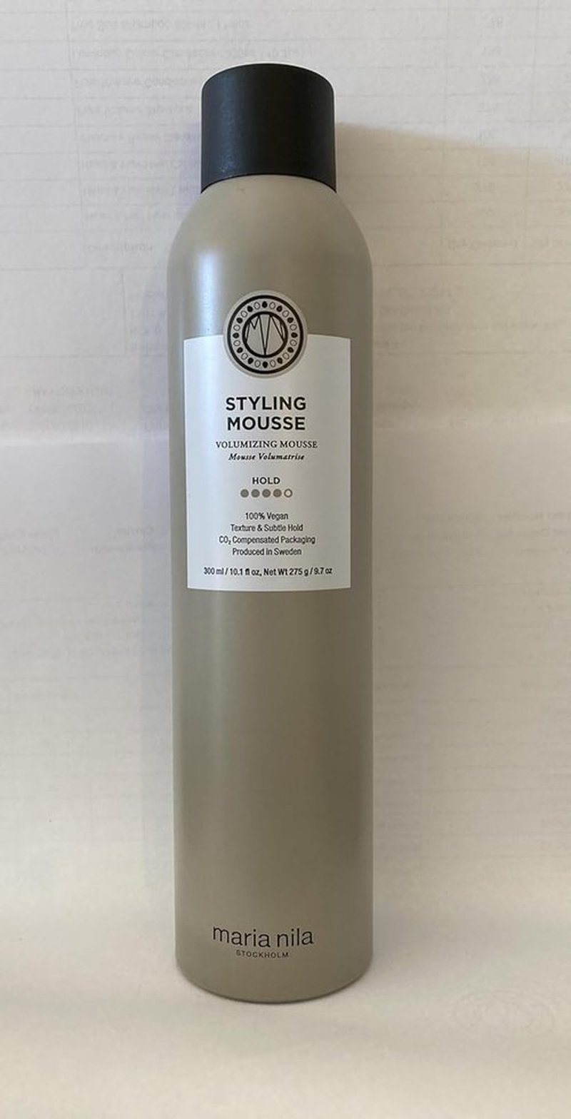 Maria Nila Styling Mousse - Volume Boosting & Anti-Static Formula | 100% Vegan, 8.5 oz