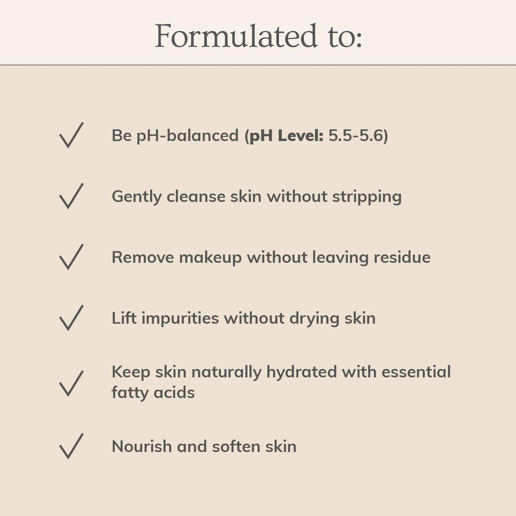 annmarie Skin Care Aloe Herb Facial Cleanser - Gentle, pH-Balanced Cleanser with Aloe Vera, Coconut Oil & Calendula, Suitable for All Skin Types (50mL, 1.7 fl oz)