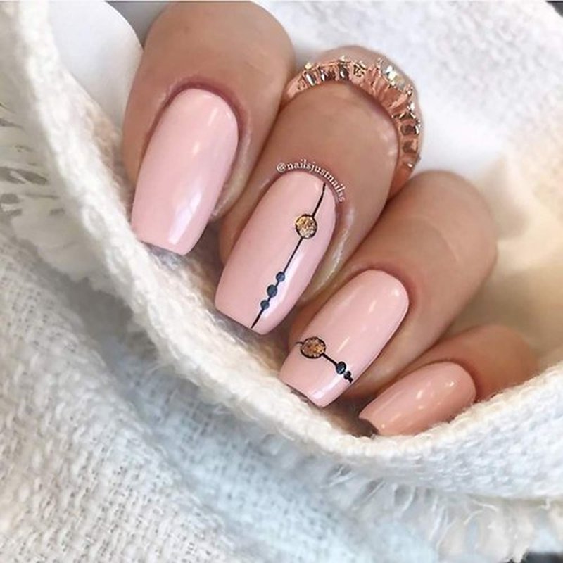 duri Nail Polish, 719 Poetic Blush, Fabulous Creamy Blush Pink, Full Coverage, Glossy, 0.45 Fl Oz