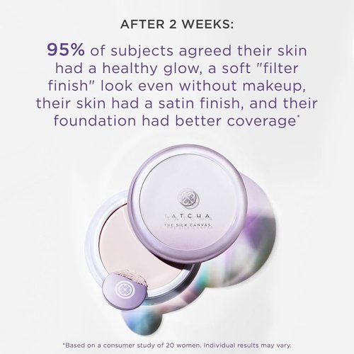 Tatcha The Silk Canvas - Poreless Face Primer for Flawless Makeup Finish | 20g | 0.7 oz