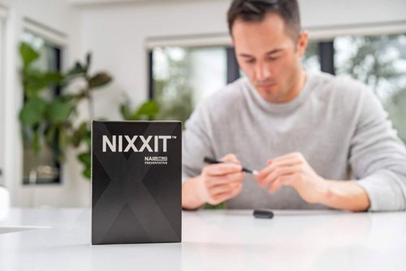 NIXXIT Nail Biting Treatment for Children and Adults - Stop Nail Biting Pen and Thumb Sucking for Adults & Kids - Non Glossy Bitter Taste - Safe & Effective Solution - USA Made