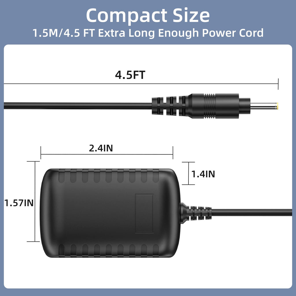 TEVSINPO 1.6V Power Cord for Philips Norelco G370 G250 G270 G290 G380 D350 G390, G470, G480 Grooming System Charger Replacement Charger for Philips Beard Hair Trimmer QC5015 QG3080 QG3150 QG3020