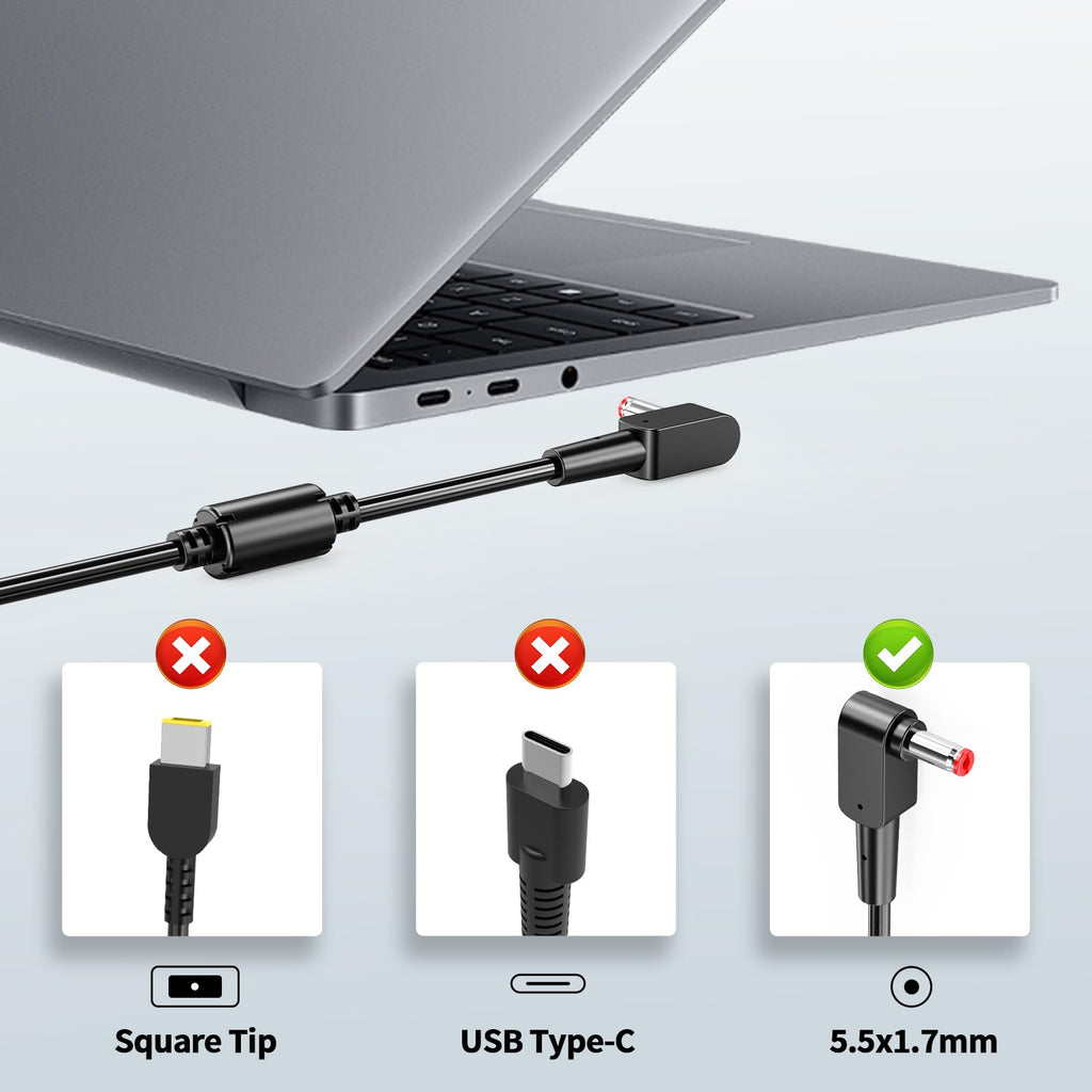 JIAHENGDE 180W 5.5mm Laptop Charger Fit for Acer Predator Helios300 Triton500 PH315-52