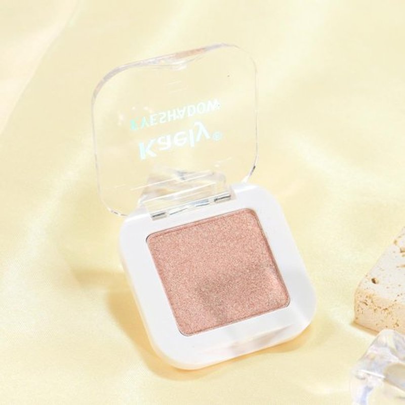 Evpct Dusty Pink Champagne Eyeshadow Palette - High Pigment Rose Gold & Ice Pink Shades for Mature Skin
