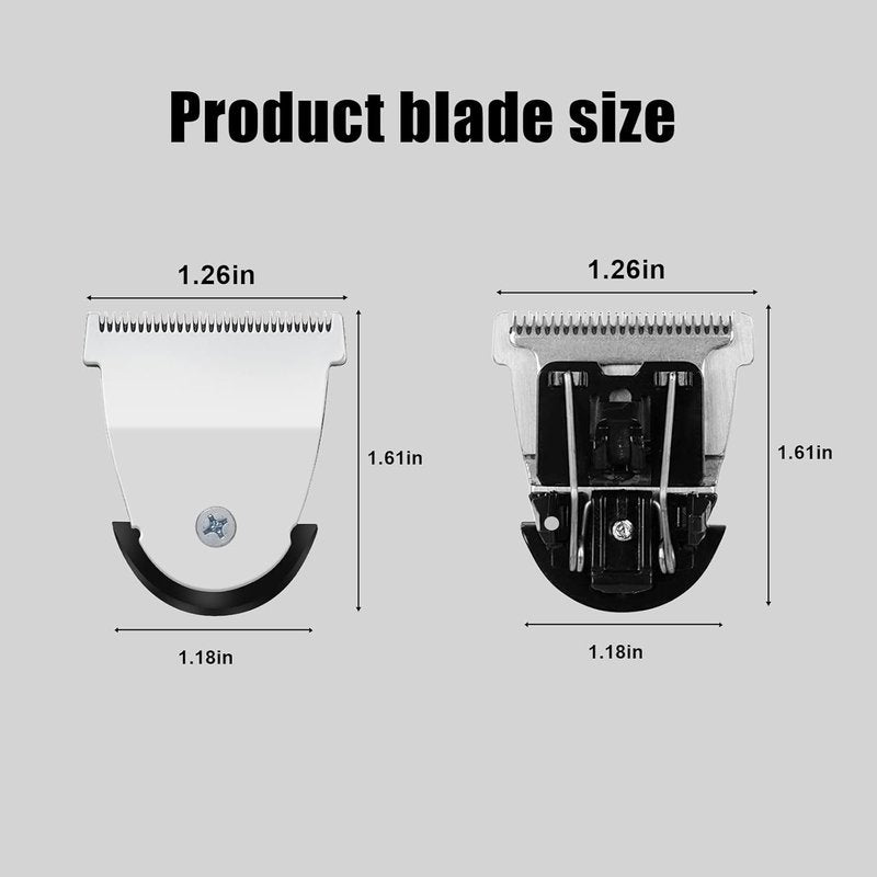 Wahl Replacement Blades #2111 - 2-Pack Compatible with MagTrimmers 8841/8143/8700 | High-Quality Clipper Blades