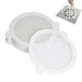 30 Pack Disposable Shower Drain Hair Catcher Hair Trap Drain Covers 4.3” Extra-Wide Mesh Hair Catcher for Shower, Sink, Laundry & Bathtub
