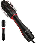REVLON One Step Volumizer Plus Hair Dryer - Achieve Salon-Style Blowouts with Less Damage | Travel-Friendly Black Design