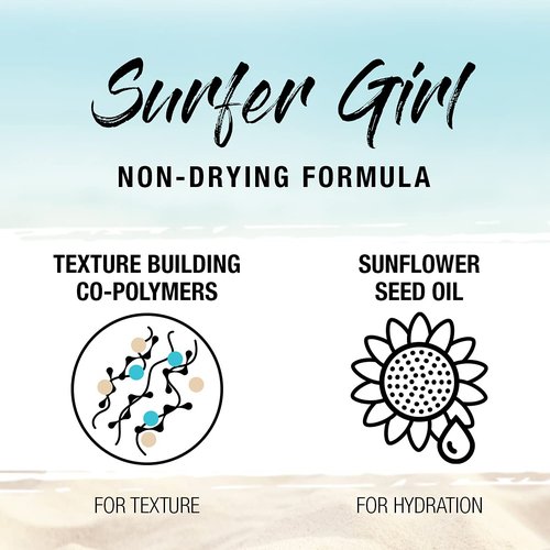 SexyHair Texture Surfer Girl Dry Texturizing Spray - Natural Shine & 24-Hour Humidity Resistance for All Hair Types