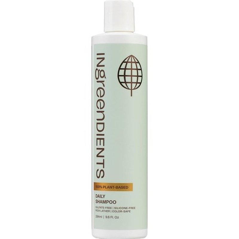 Ingreendients Natural Shampoo - Organic, Sulfate-Free & Color Safe with Tea Tree Oil | Vegan & pH Balanced