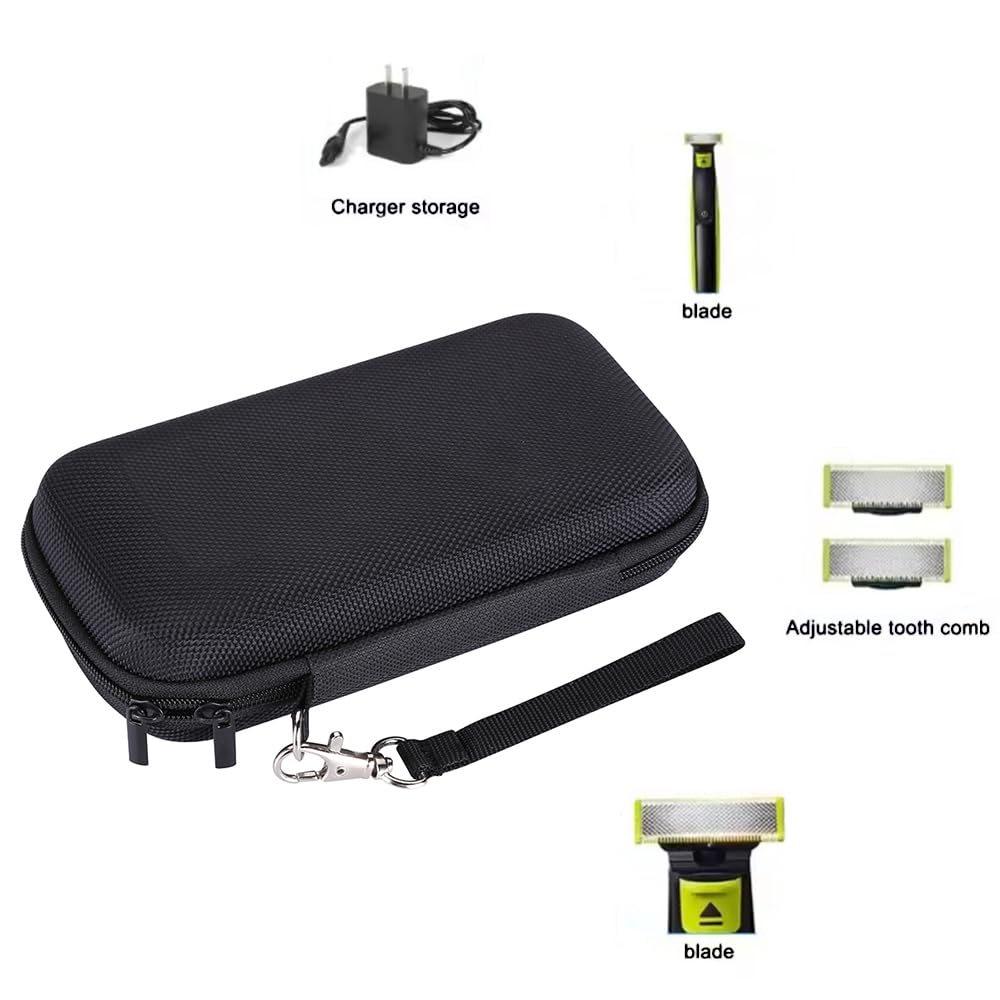 Protective Hard Case for Electric Trimmer and Shaver & Hybrid Trimmers - Ideal for Travel & Home Storage (Fits QP2520 QP2530 QP2620 QP2630) - Case Only