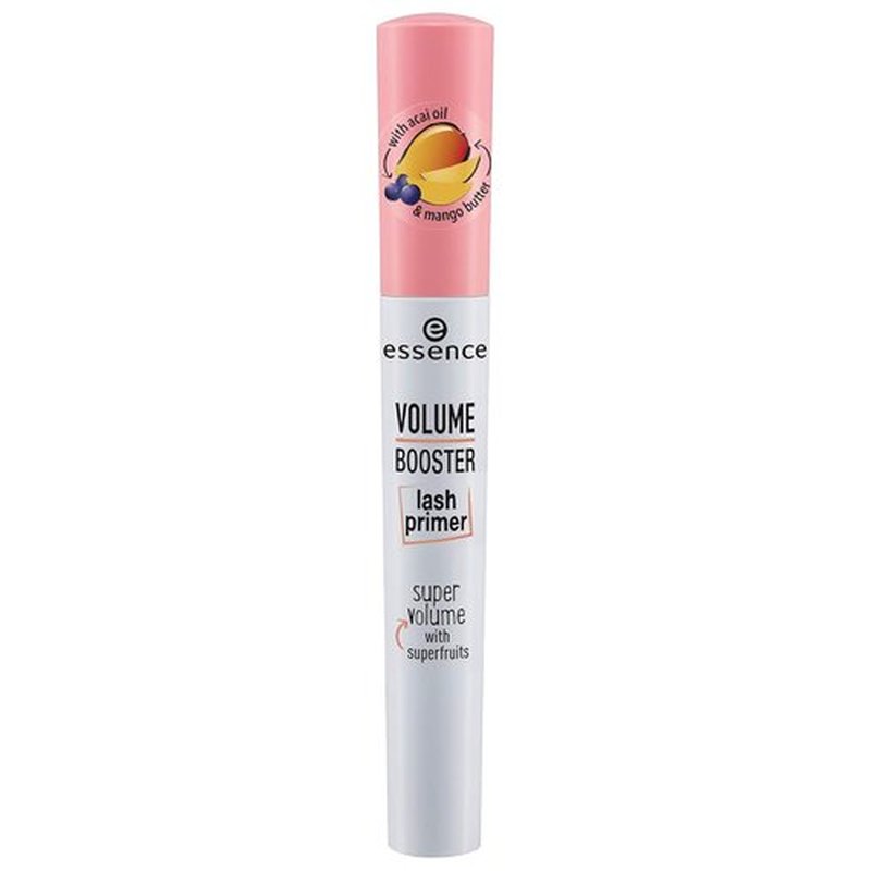 Essence Volume Booster Lash Primer Mascara - Nourishing Mango Butter & Acai Oil | Vegan & Cruelty-Free | White