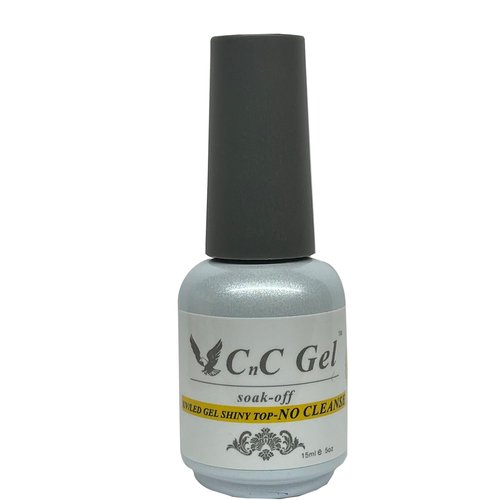 CNC GEL Soak-off UV/LED Gel Shine Top - No Cleanse Top 15 ml