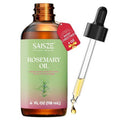 SAISZE Rosemary Oil for Hair Growth, 4 Fl Oz Organic Oil for Nourishes Scalp, Strengthens Hair