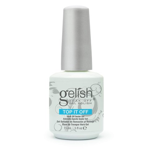 Gelish Full Size Gel Nail Polish Soak Off Remover and Cleanser Basic Care Kit