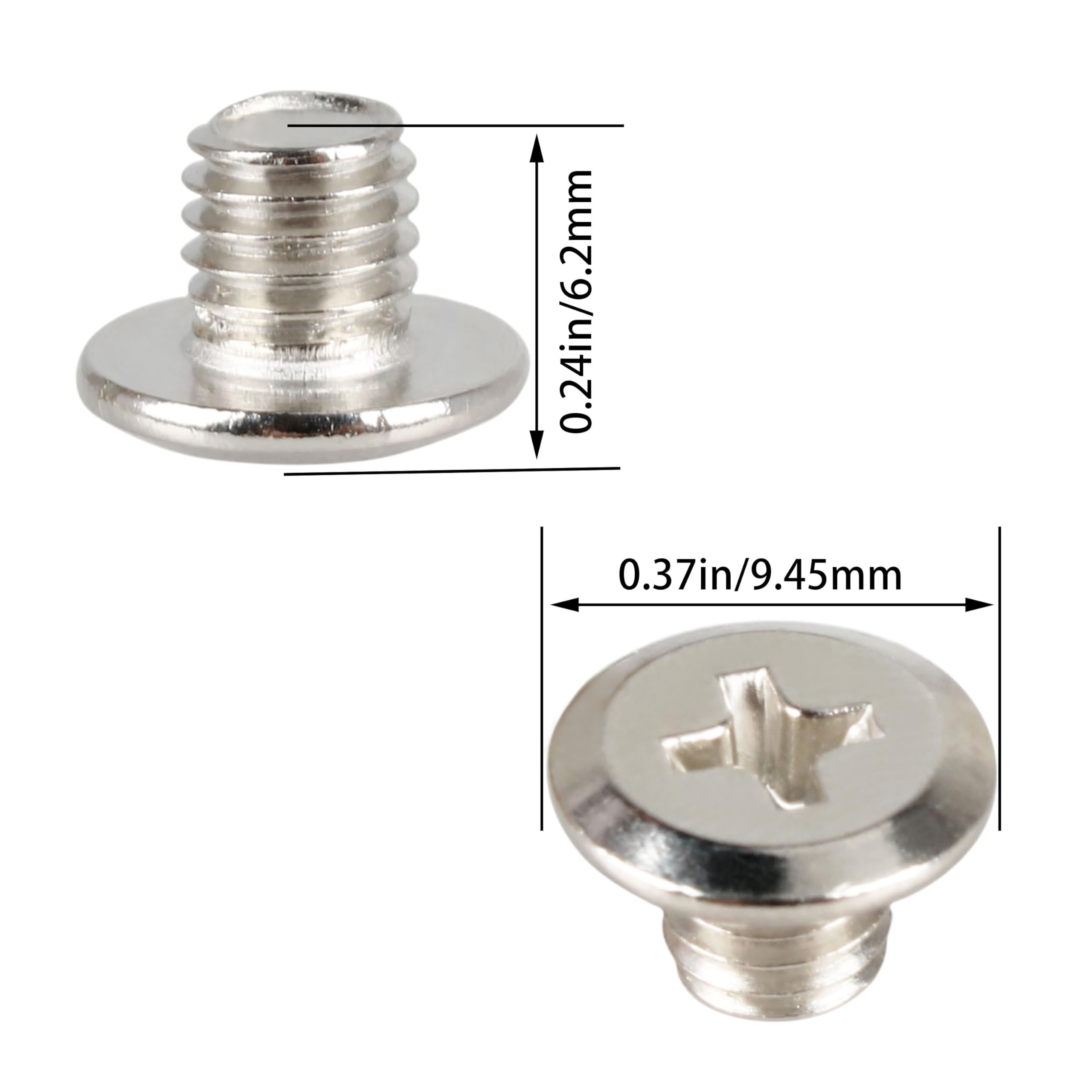 M5 Phillips Chamfering Screws Replacement for Wahl Electric Hair Clipper Blade, Clipper Screws for Wahl 8148 808 (Three Colors